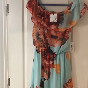 Bisou Bisou floral maxi dress